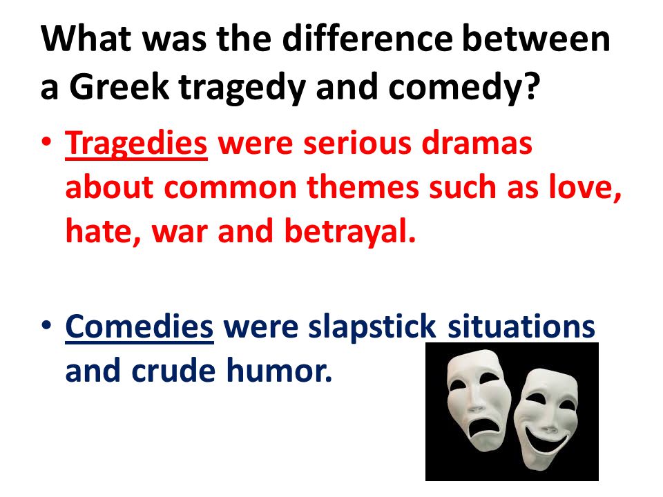 The differences in greek tragedy and shakespearean tragedy